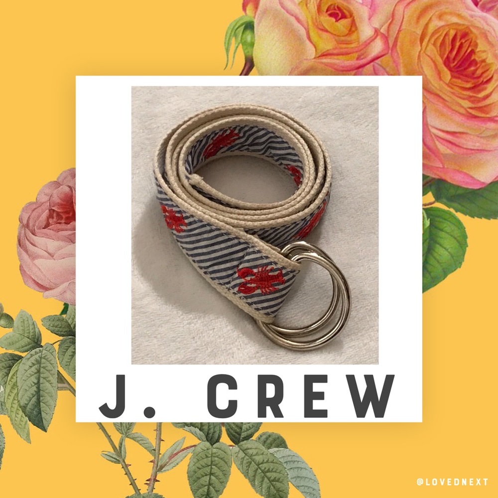 J. Crew lobster belt | small / medium